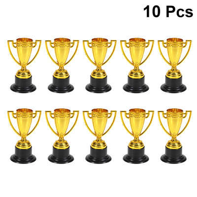 Trophy Award Trophies Golden Gold Kids Ceremony Awards Partycup Mini Funny Star Cups and Winner Plastic Championship