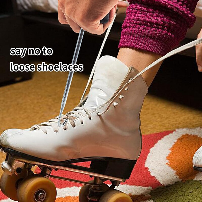 Zatezač za klizaljke od nehrđajućeg čelika Alat za ključeve za klizaljke Izvlakač cipela Alat za koturaljke za klizaljke