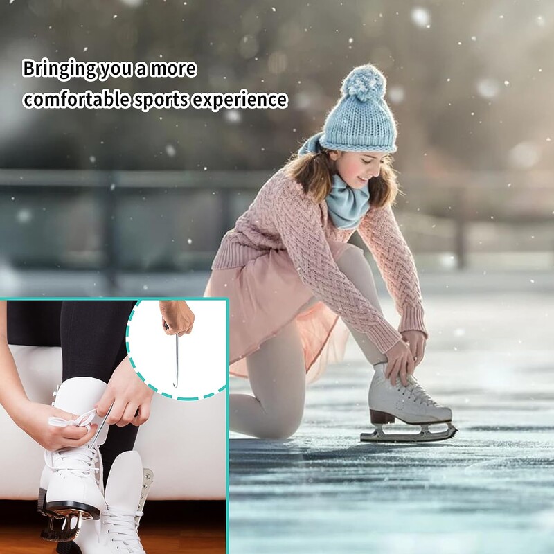 Zatezač za klizaljke od nehrđajućeg čelika Alat za ključeve za klizaljke Izvlakač cipela Alat za koturaljke za klizaljke