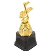 Hudobná súťaž Trofej Cup Note Craft Piano Dekorácia Unikátny pohár v tvare hudobnej noty pre súťaž a dekoráciu