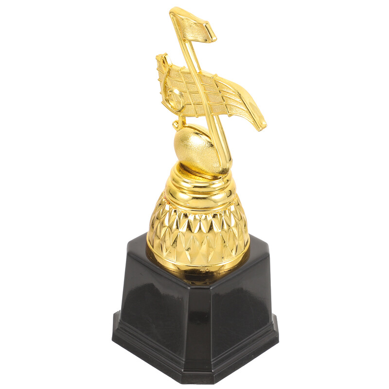 Hudobná súťaž Trofej Cup Note Craft Piano Dekorácia Unikátny pohár v tvare hudobnej noty pre súťaž a dekoráciu