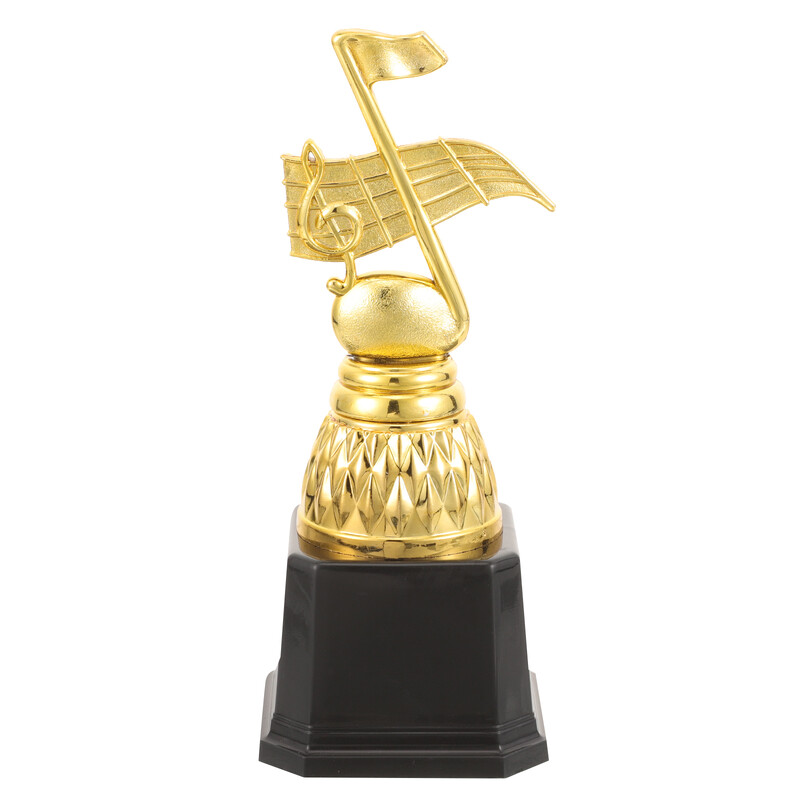 Hudobná súťaž Trofej Cup Note Craft Piano Dekorácia Unikátny pohár v tvare hudobnej noty pre súťaž a dekoráciu