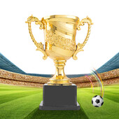 Αναγνώριση Βραβείο Τρόπαιο Χρυσά Τρόπαια Βραβείο Σχολής Τάξης Επιβραβεύει τα παιδιά Πλαστικά παιχνίδια τρόπαιο για τα βραβεία