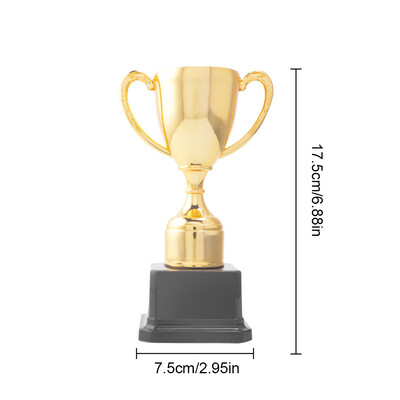 Αναγνώριση Βραβείο Τρόπαιο Χρυσά Τρόπαια Βραβείο Σχολής Τάξης Επιβραβεύει τα παιδιά Πλαστικά παιχνίδια τρόπαιο για τα βραβεία