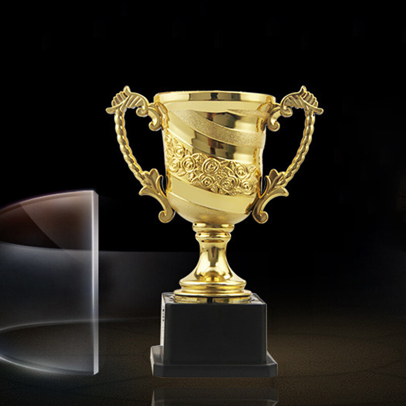 Αναγνώριση Βραβείο Τρόπαιο Χρυσά Τρόπαια Βραβείο Σχολής Τάξης Επιβραβεύει τα παιδιά Πλαστικά παιχνίδια τρόπαιο για τα βραβεία