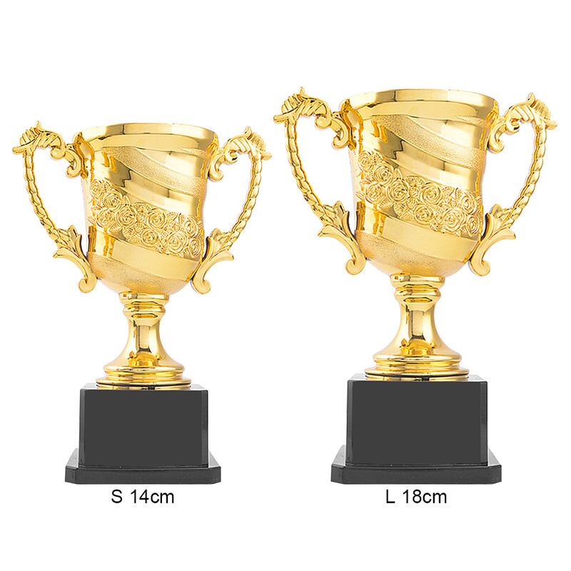 Αναγνώριση Βραβείο Τρόπαιο Χρυσά Τρόπαια Βραβείο Σχολής Τάξης Επιβραβεύει τα παιδιά Πλαστικά παιχνίδια τρόπαιο για τα βραβεία