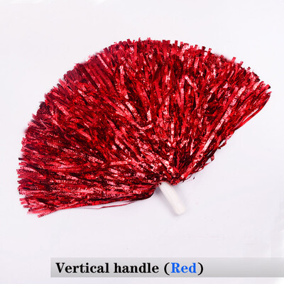 4Gb Karsējmeiteņu Pom Poms Bērniem Pieaugušajiem Nezūdošs Metālisks Streamer Pompons Karsējmeiteņu Rokas Ziedi Dejas Komandu Sports