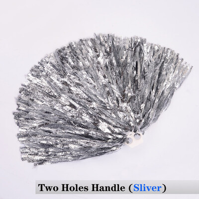 4Gb Karsējmeiteņu Pom Poms Bērniem Pieaugušajiem Nezūdošs Metālisks Streamer Pompons Karsējmeiteņu Rokas Ziedi Dejas Komandu Sports