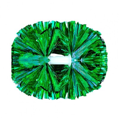 Divgalvu Metāla Pom Poms Karsējmeiteņu ziedu bumba ar rokturi Komandas sporta gara ballīte bērniem Pieaugušie Uzmundrināt