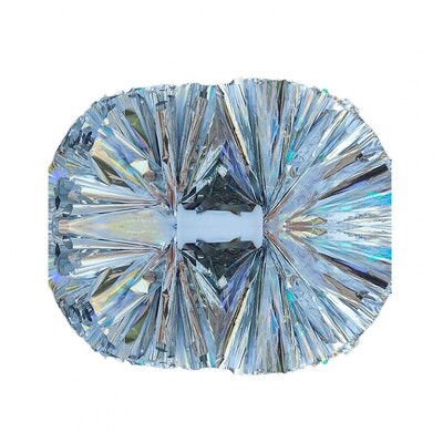 Divgalvu Metāla Pom Poms Karsējmeiteņu ziedu bumba ar rokturi Komandas sporta gara ballīte bērniem Pieaugušie Uzmundrināt