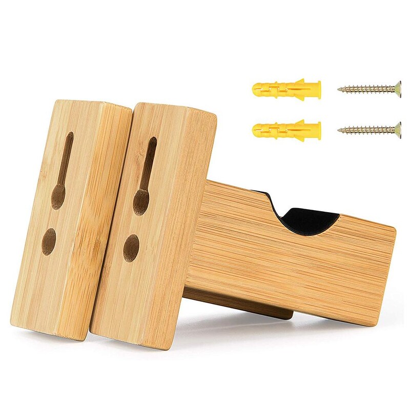 2 buc. Suport pentru umeraș de afișare pentru bâte de baseball, suport de perete cu kit de montare, ușor de instalat, bâtă de hochei pentru bâtă de baseball