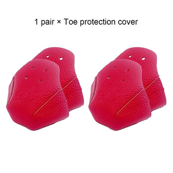 Skates Roller Anti-friction Feet Toe Cap Guard Δερμάτινο κάλυμμα πατινάζ για προπόνηση σε εξωτερικούς χώρους Πορτοκαλί