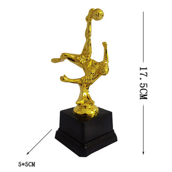 Βραβείο Football Trophy Souvenir Βραβείο Plastic Toy Party Award Τρόπαια Διαγωνισμού Νικητής Mini Soccer Trophy For Kids Δώρο