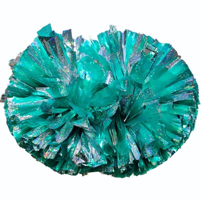 1 dators Karsējmeiteņu pom Poms varavīksnes metālisks straumētājs Pompons meiteņu deju ballīte futbola klubs Roku ziedu aerobika uzmundrinājuma bumbas