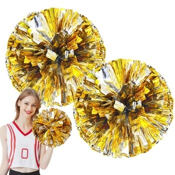 Λαβή λουλουδιών διαγωνισμού Cheerleader Pom Poms Cheerleading Μπάλα χορού Cheerleading Διακοσμητής Club Sport Supplies