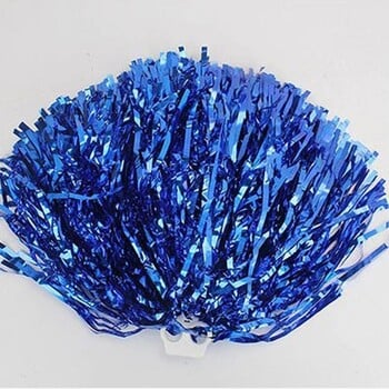 1Pc Metallic Cheerleader Cheerleading Dance Team Match Sports Pompoms Decorator Club Sport Supply Cheerleader