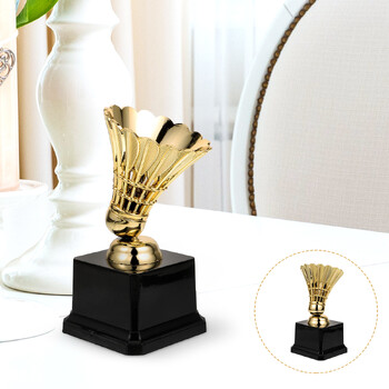 Award Trophy Decor Decor Craft Souvenirs Model for Champion Badminton Medal Children Kindergarten Competition Celebrations Trophies