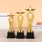 1Pcs Children Award Trophy Toys Plastic Star Trophies For Kids Διαγωνισμός Επιβράβευση Βραβείο Πάρτι Μπομπονιέρες Δώρα