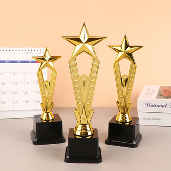 1Pcs Children Award Trophy Toys Plastic Star Trophies For Kids Διαγωνισμός Επιβράβευση Βραβείο Πάρτι Μπομπονιέρες Δώρα