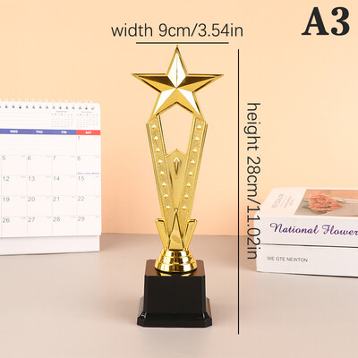 1Pcs Children Award Trophy Toys Plastic Star Trophies For Kids Διαγωνισμός Επιβράβευση Βραβείο Πάρτι Μπομπονιέρες Δώρα