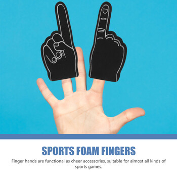 12 τεμ. Cheer Foam Finger Stuffers Cheerleading Foam Finger Soccer Μπομπονιέρα cheering Foam Finger Παιδικό παιχνίδι