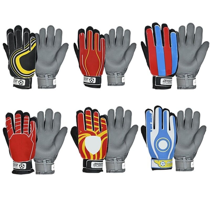 1 par dječjih golmanskih rukavica otpornih na habanje Zaštita prstiju mekane vratarske rukavice Liverpool igra nogomet