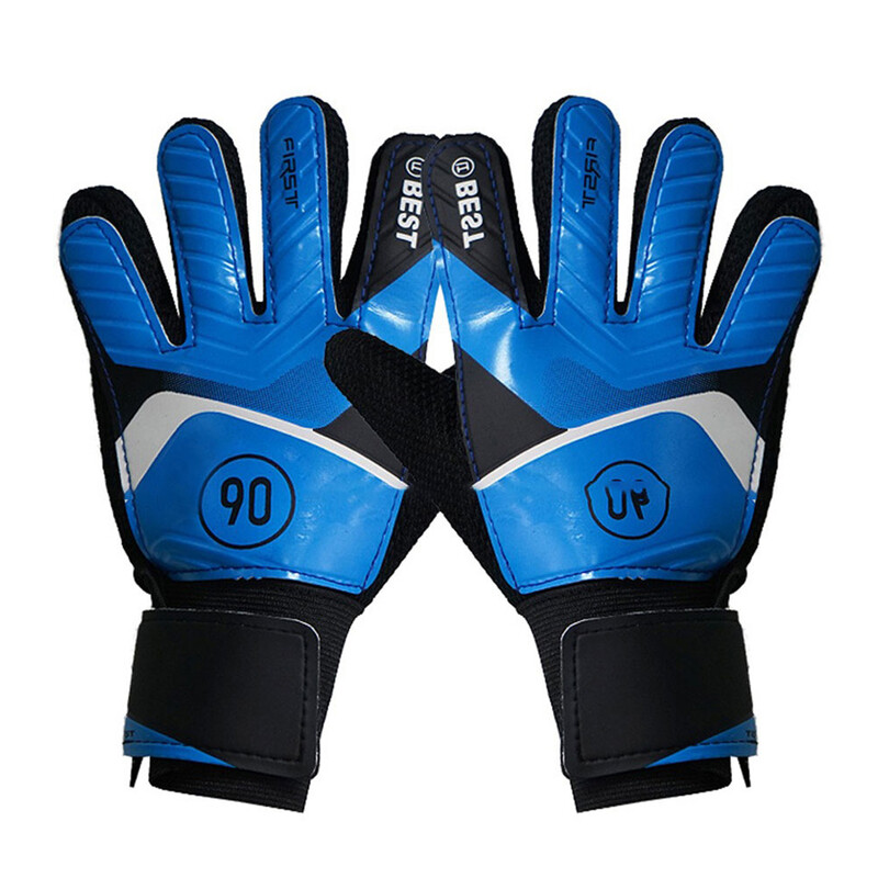 Παιδικά γάντια τερματοφύλακα ποδοσφαίρου Full Finger Anti-Collision Latex PU Goalkeeper Hand Protection Gloves Αξεσουάρ ποδοσφαίρου
