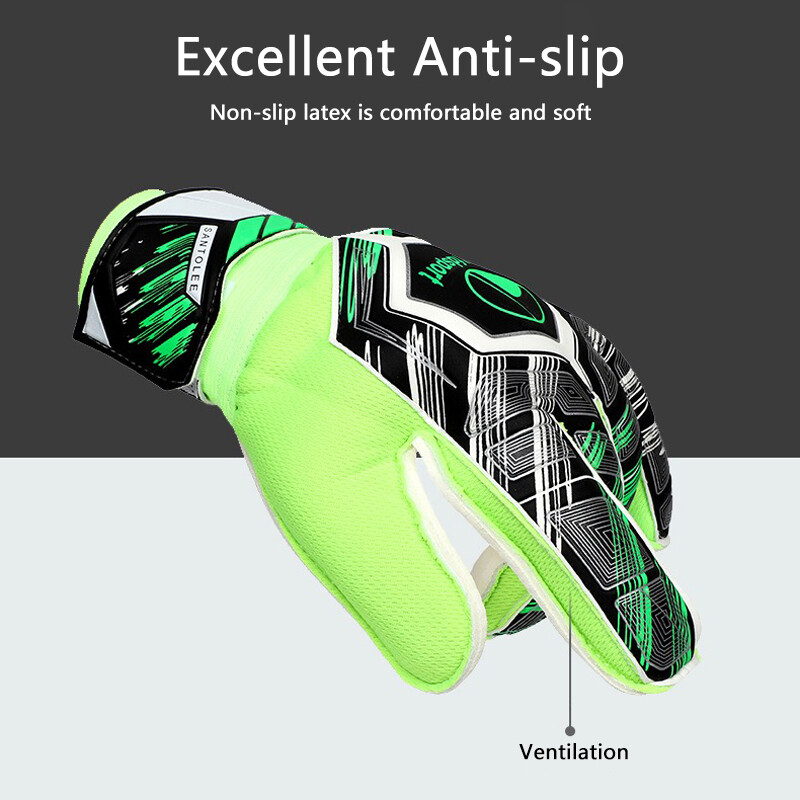 2024 Mănuși de portar profesionale pentru fotbal pentru copii, latex, protecție îngroșată, mănuși de portar, mănuși de portar de fotbal, anti-alunecare