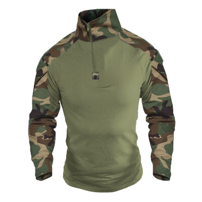 Airsoft Paintball Multicam CP crna kamuflažna pamučna taktička majica muška vojna borbena majica lovačka odjeća