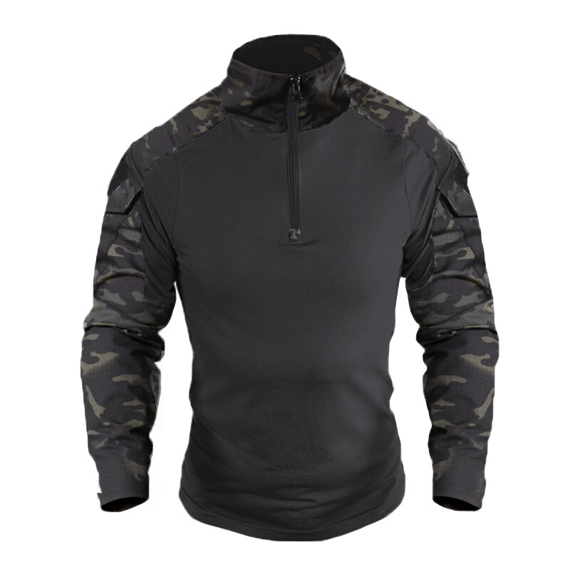 Airsoft Paintball Multicam CP crna kamuflažna pamučna taktička majica muška vojna borbena majica lovačka odjeća