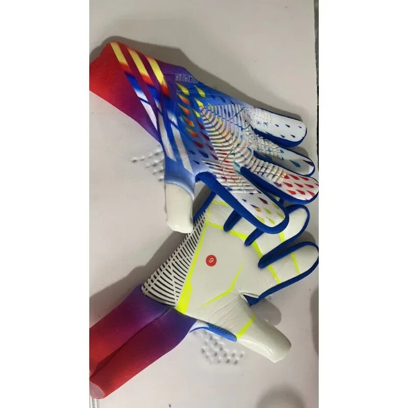 Професионални нехлъзгащи се, устойчиви на износване дишащи детски вратарски футболни ръкавици за игра за възрастни вратари