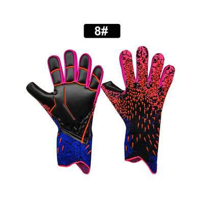 Latex Goalkeeper Gloves Thickened Football Professional Protection Ενήλικες Έφηβοι Τερματοφύλακας Ποδόσφαιρο τερματοφύλακα Γάντια ποδοσφαίρου νέα