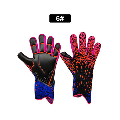Latex Goalkeeper Gloves Thickened Football Professional Protection Ενήλικες Έφηβοι Τερματοφύλακας Ποδόσφαιρο τερματοφύλακα Γάντια ποδοσφαίρου νέα