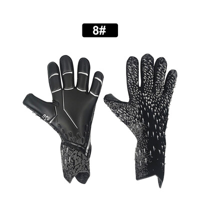 Latex Goalkeeper Gloves Thickened Football Professional Protection Ενήλικες Έφηβοι Τερματοφύλακας Ποδόσφαιρο τερματοφύλακα Γάντια ποδοσφαίρου νέα
