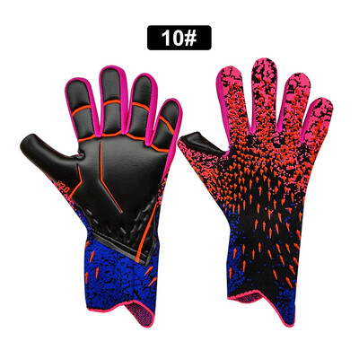 Latex Goalkeeper Gloves Thickened Football Professional Protection Ενήλικες Έφηβοι Τερματοφύλακας Ποδόσφαιρο τερματοφύλακα Γάντια ποδοσφαίρου νέα