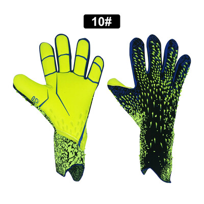 Latex Goalkeeper Gloves Thickened Football Professional Protection Ενήλικες Έφηβοι Τερματοφύλακας Ποδόσφαιρο τερματοφύλακα Γάντια ποδοσφαίρου νέα
