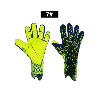 Latex Goalkeeper Gloves Thickened Football Professional Protection Ενήλικες Έφηβοι Τερματοφύλακας Ποδόσφαιρο τερματοφύλακα Γάντια ποδοσφαίρου νέα