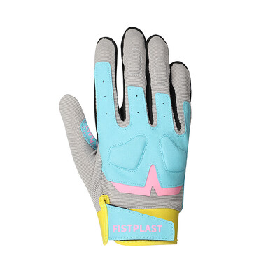 Motociklističke rukavice s dugim prstima za muškarce i žene s blokiranim bojama protiv sudara na zalihama s blokiranim bojama