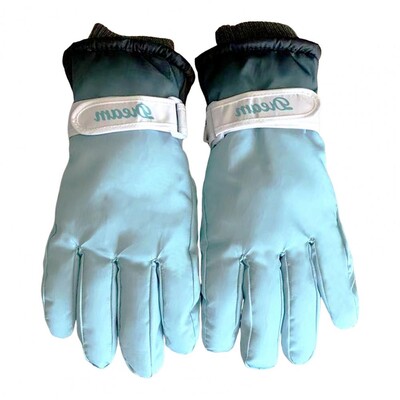 Ženske skijaške rukavice, 1 par, popularne, super meke, deblje rukavice s punim prstima, svijetle boje, za vani