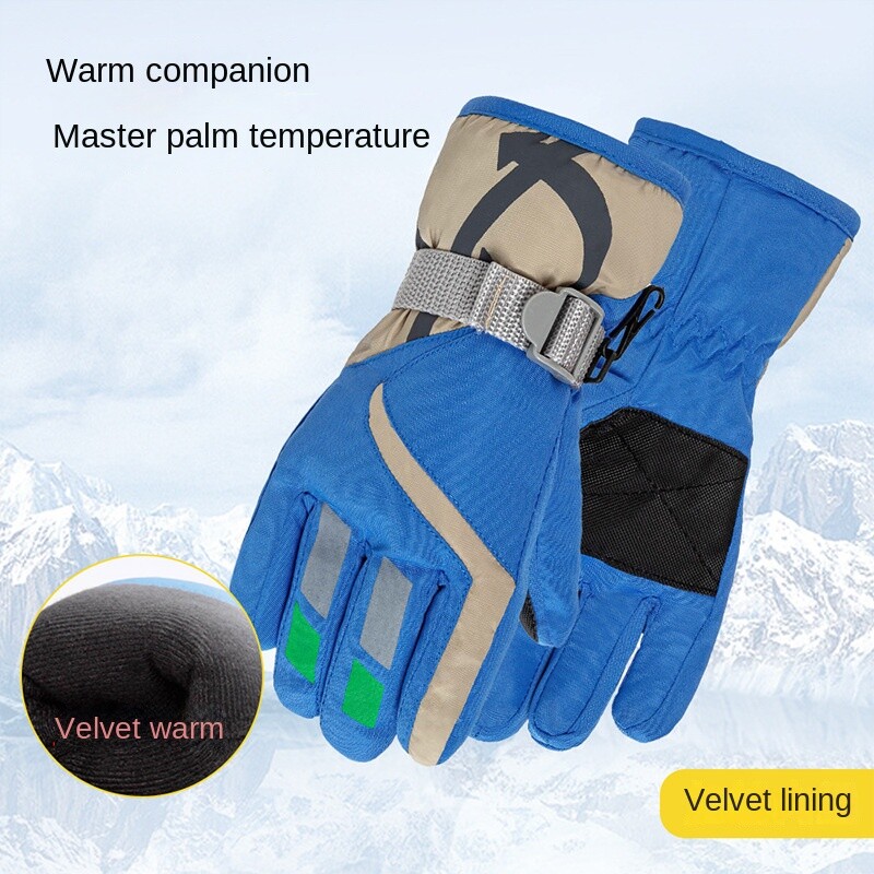 4-15 godina, dječaci, djevojčice, skijaške rukavice za snijeg, dječje vodootporne, tople zimske skijaške rukavice za malu djecu, dječje rukavice na otvorenom