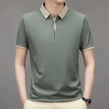 Ανδρικό κοντομάνικο POLO Business Casual Pelf Fashion Polo Καλοκαιρινό δημοφιλές T-shirt Golf Ανδρικό μπλουζάκι πόλο