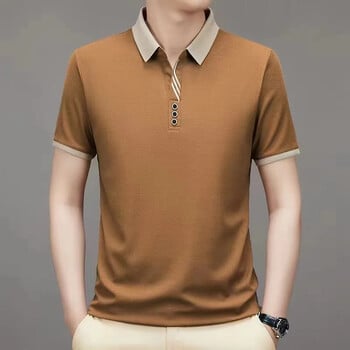 Ανδρικό κοντομάνικο POLO Business Casual Pelf Fashion Polo Καλοκαιρινό δημοφιλές T-shirt Golf Ανδρικό μπλουζάκι πόλο