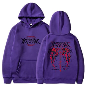 Y2K Anime Hoodie Phoenix Nirvana Rebirth Vintage Φούτερ ανδρική Hip Hoodies μακρυμάνικο υπερμεγέθη Harajuku γοτθικό πουλόβερ