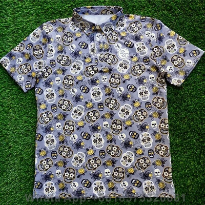 Vasaras ikdienas apdrukas T-krekli Golfa apģērbs Vīriešu ar īsām piedurknēm golfa polo krekli Modes Atloks Badmintons Futbols Sporta Apģērbs