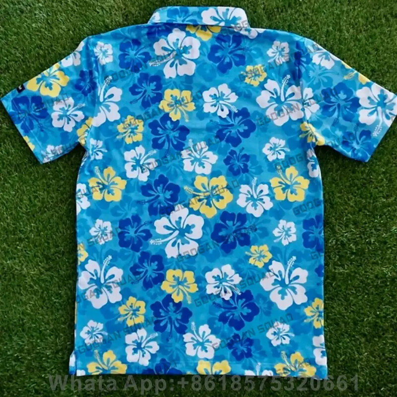 Vasaras ikdienas apdrukas T-krekli Golfa apģērbs Vīriešu ar īsām piedurknēm golfa polo krekli Modes Atloks Badmintons Futbols Sporta Apģērbs