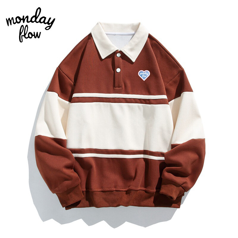 Monday Flow Jesen i proljeće Muška golf odjeća Pamuk Muška golf majica s kratkim rukavima Golf odjeća Sportovi na otvorenom Golf majice s kapuljačom