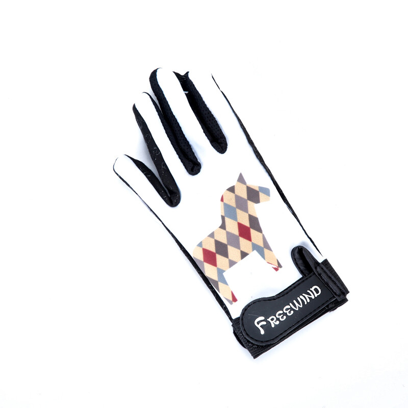 Vaikams Ridind Pirštinės Silikagelis Neslidžios Jojimo pirštinės Ultraplonos Equitation Cheval jojimo įranga 2–12 metų amžiaus