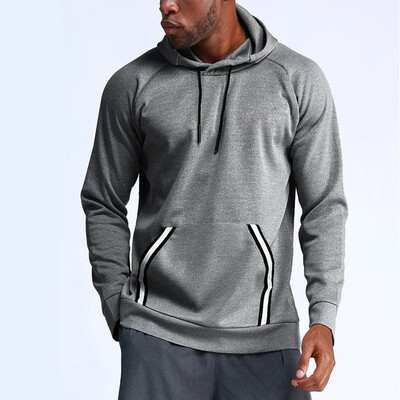 Bărbați, toamnă iarnă, timp liber în aer liber, sport, alergare, cu glugă, îmbrăcăminte sportivă, gimnastică, Fiess, hanorac, jachetă de antrenament, haine de antrenament, top