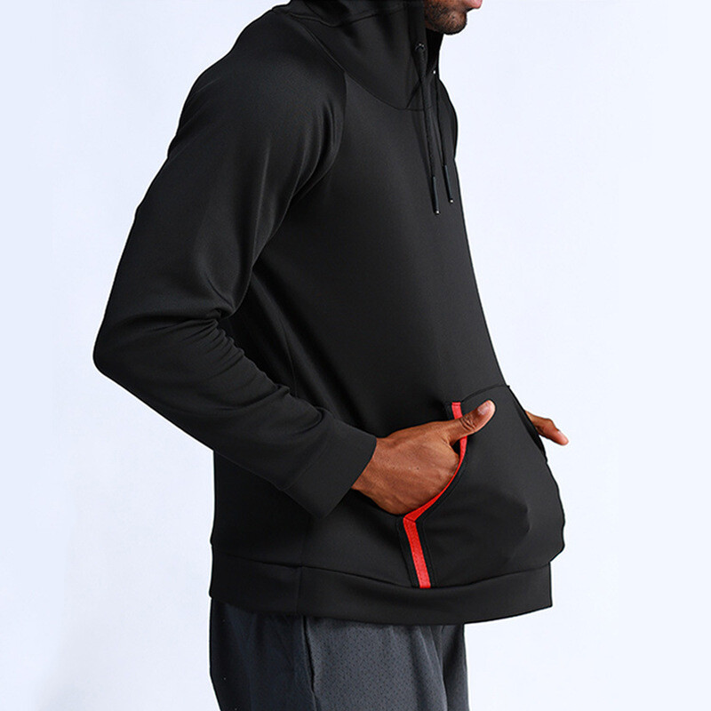 Bărbați, toamnă iarnă, timp liber în aer liber, sport, alergare, cu glugă, îmbrăcăminte sportivă, gimnastică, Fiess, hanorac, jachetă de antrenament, haine de antrenament, top