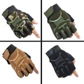 Dječje taktičke rukavice s pola prstiju za muškarce i žene, protuklizne, otporne na habanje, prozračne elastične treninge kampiranja